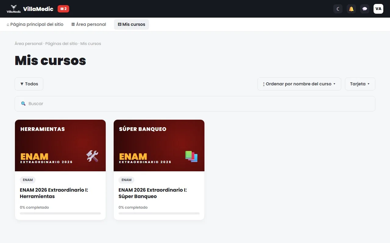 Campus: mis cursos